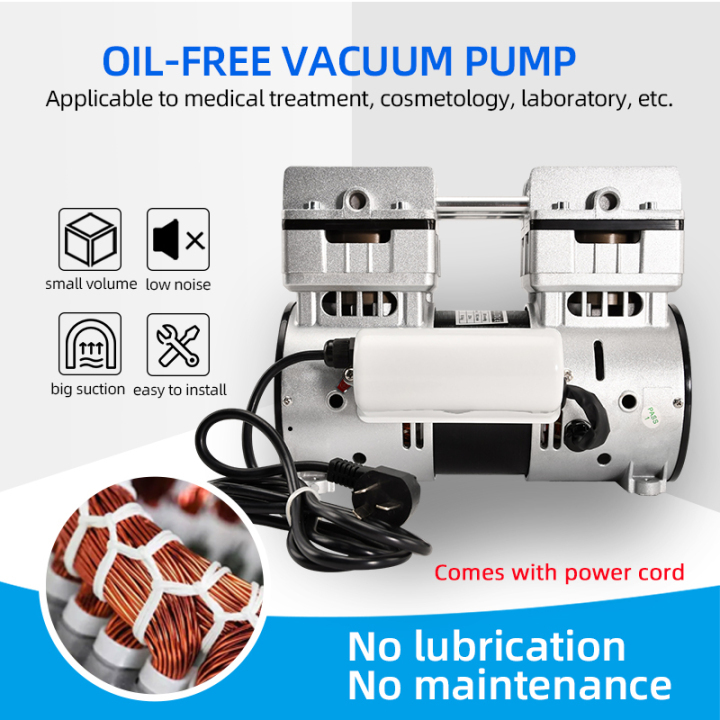750W Oil-Free Vacuum Pump YC-200 (-93Kpa 200L/min) | Industrial Grade 750W Oil-Free Vacuum Pump YC-200 (-93Kpa 200L/min) | Industrial Grade Oil-Free Vacuum Pump