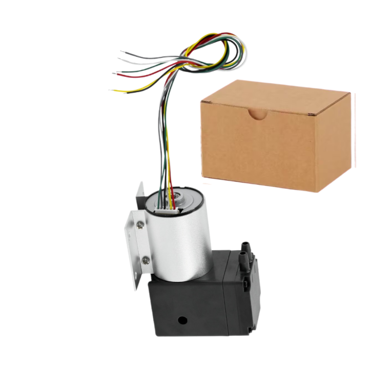 Hot Selling 12V/24V Brushless Micro Air Pump 10W 15L/min DC Diaphragm Pump Mini HVAC  Hot Selling 12V/24V Brushless Micro Air Pump 10W 15L/min DC Diaphragm Pump Mini HVAC  Micro Air Pump