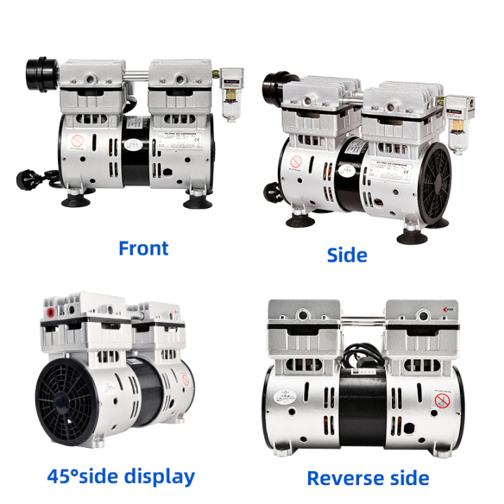 550W/750W Oil-Free Vacuum Pump YC-100/130 (-98Kpa 100L/min 130L/min) | Industrial Grade 550W/750W Oil-Free Vacuum Pump YC-100/130 (-98Kpa 100L/min 130L/min) | Industrial Grade Oil-Free Vacuum Pump
