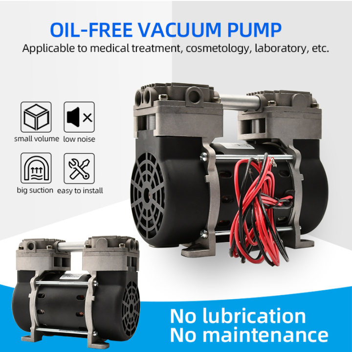 VN-40 220V 130W 36L/min High Pressure Factory Customize 220v Negative Pressure Pumping Suction Small Oil Free Vacuum Pump VN-40 220V 130W 36L/min High Pressure Factory Customize 220v Negative Pressure Pumping Suction Small Oil Free Vacuum Pump Oil-Free Vacuum Pump