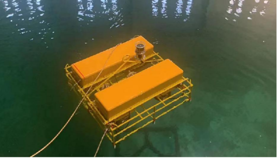 Multi-element directional release bottom-diving system