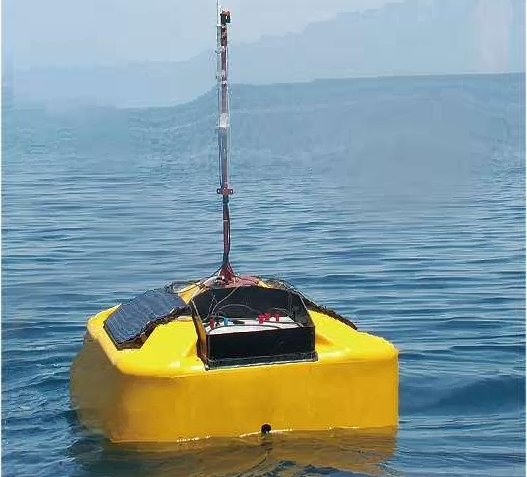 Earthquake and tsunami monitoring buoy