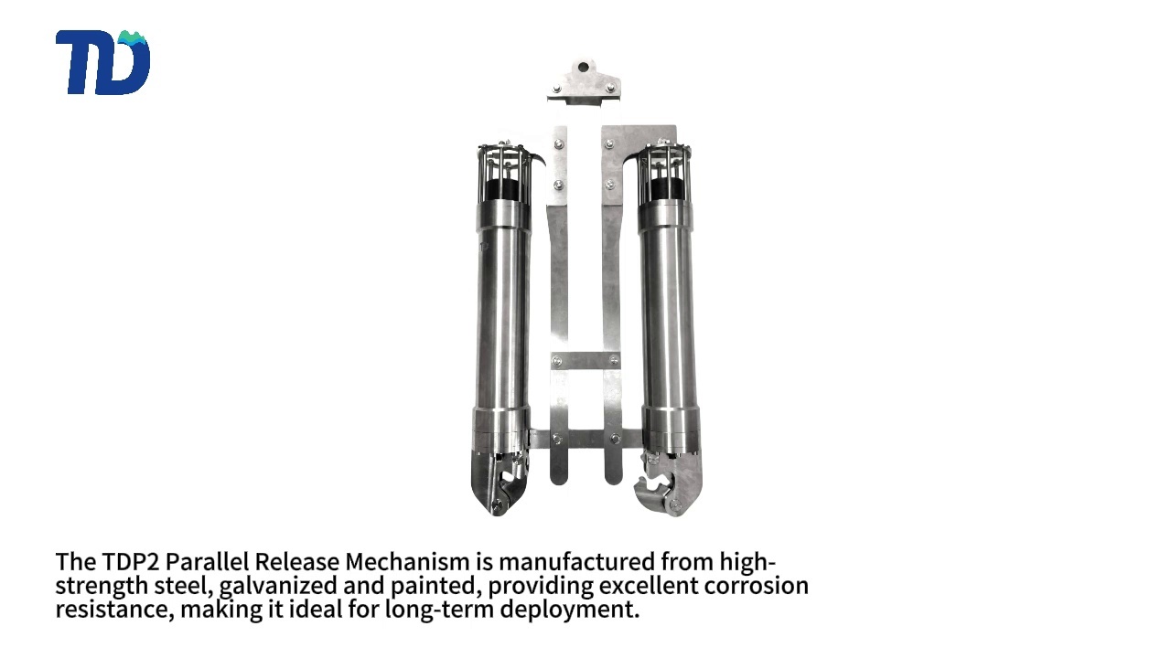 TDP2 Extra-Heavy-Duty Deep-Sea Parallel Acoustic Release | Dual-Safety Design TDP2 Parallel Release Mechanism 