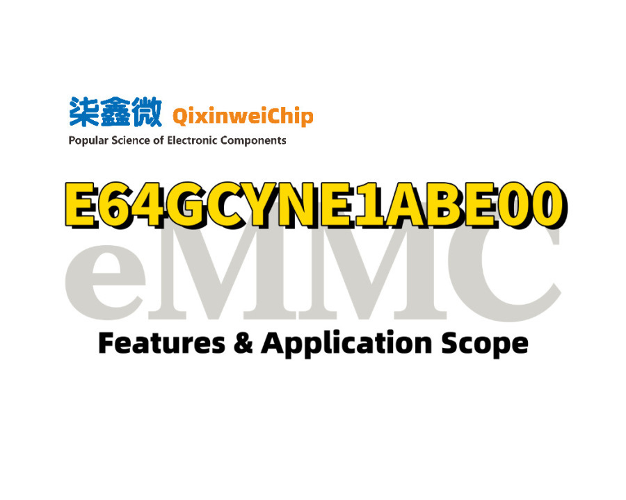 SCY E64GCYNE1ABE00 eMMC 5.1 Storage – Reliable 64GB Embedded Memory Solution