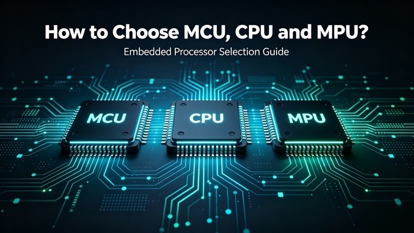 CPU vs MCU vs MPU: What Separates Them and How to Pick the Right One
