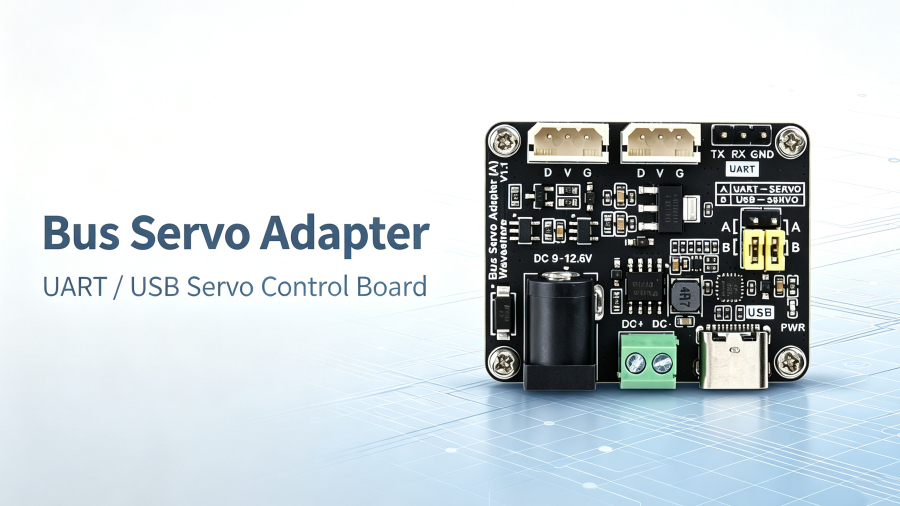 The Bus Servo Adapter (A) Guide: UART & USB Control, ST/SC Series Compatibility, and How to Drive 253 Servos from Raspberry Pi, ESP32, or PC