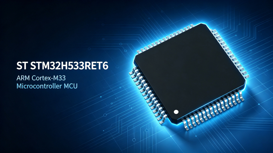 STM32H533RET6 Guide: Cortex-M33 at 250 MHz, LQFP-64, and How to Select the Right MCU for Secure Industrial IoT