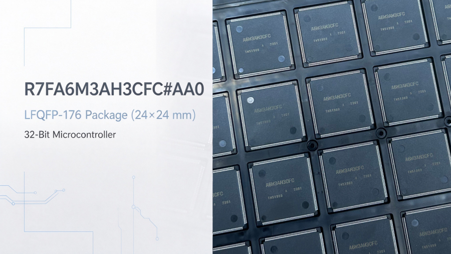 R7FA6M3AH3CFC#AA0 Renesas RA6M3 Series MCU Guide:120 MHz Cortex-M4 with TFT Controller, Ethernet MAC,176-LQFP