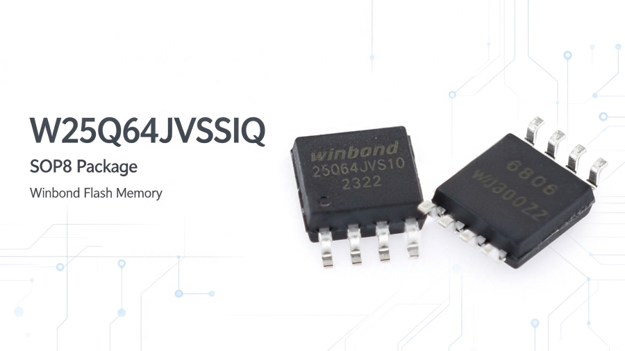 W25Q64JVSSIQ SOIC-8-208mil SPI NOR Flash: Complete Selection Guide for 64Mbit Code Storage, Low-Power IoT Design & STM32 Reference Project