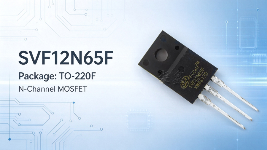 SVF12N65F Guide: 650V, 12A N-Channel MOSFET in TO-220F, F-Cell VDMOS Technology,for AC-DC and Motor Drive Designs