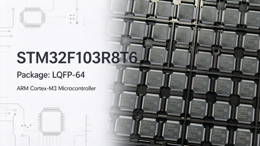 The STM32F103R8T6 Guide: 72MHz Cortex-M3, 64KB Flash, LQFP-64