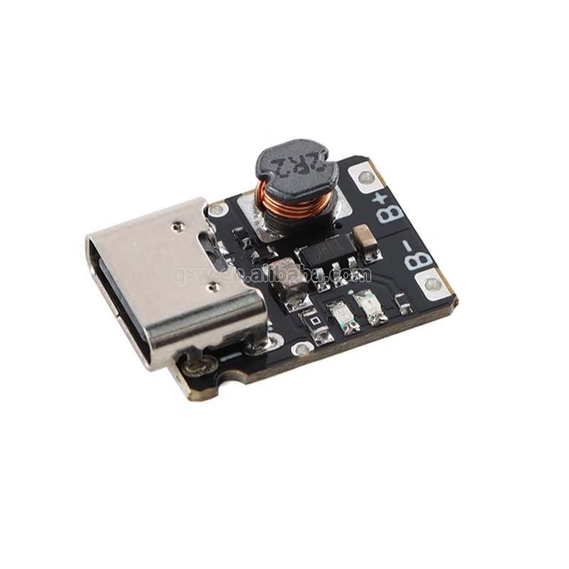Type-C 5V Boost Charge Discharge Module 3.7V to 5V 18650 Li-Ion Battery Power Board Type-C 5V Boost Charge Discharge Module 3.7V to 5V 18650 Li-Ion Battery Power Board