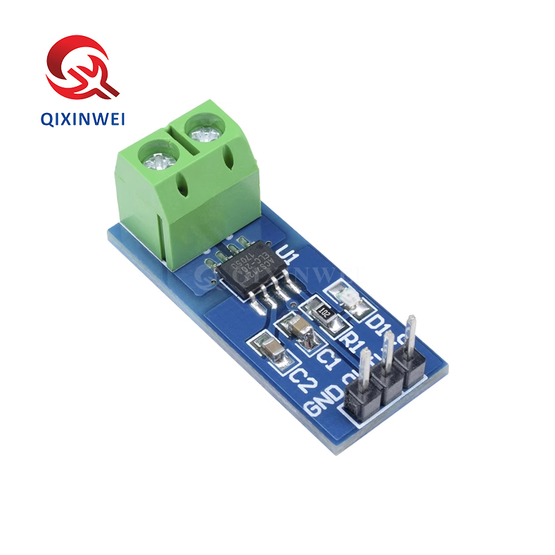 ACS712 Current Sensor Module 5A 20A 30A Hall Effect AC DC Measurement ACS712 Current Sensor Module 5A 20A 30A Hall Effect AC DC Measurement