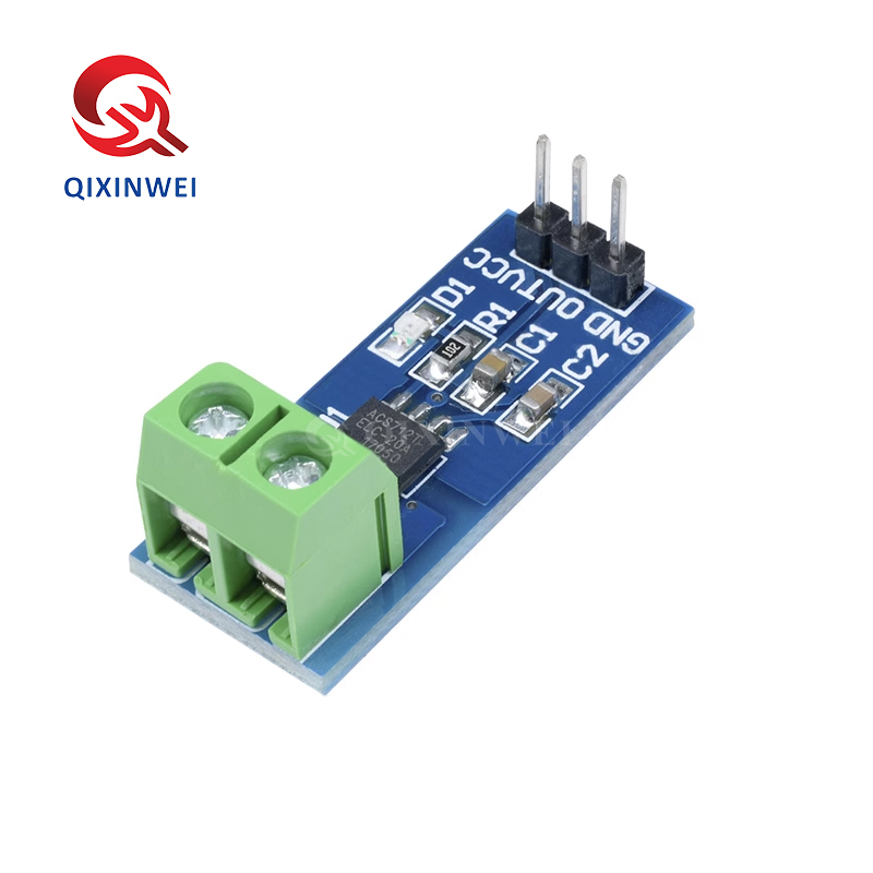 ACS712 Current Sensor Module 5A 20A 30A Hall Effect AC DC Measurement ACS712 Current Sensor Module 5A 20A 30A Hall Effect AC DC Measurement