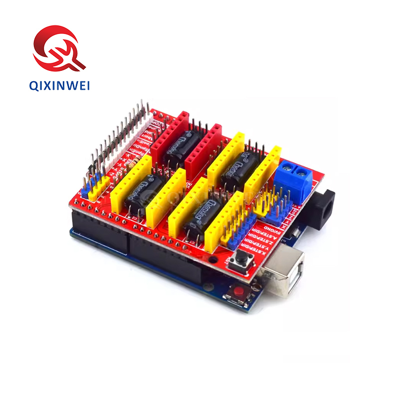 CNC Shield V3 Expansion Board 4 Axis for A4988 Driver 3D Printer Engraving Machine CNC Shield V3 Expansion Board 4 Axis for A4988 Driver 3D Printer Engraving Machine