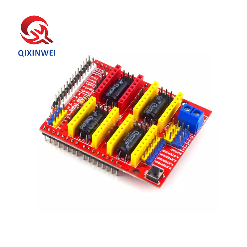 CNC Shield V3 Expansion Board 4 Axis for A4988 Driver 3D Printer Engraving Machine CNC Shield V3 Expansion Board 4 Axis for A4988 Driver 3D Printer Engraving Machine