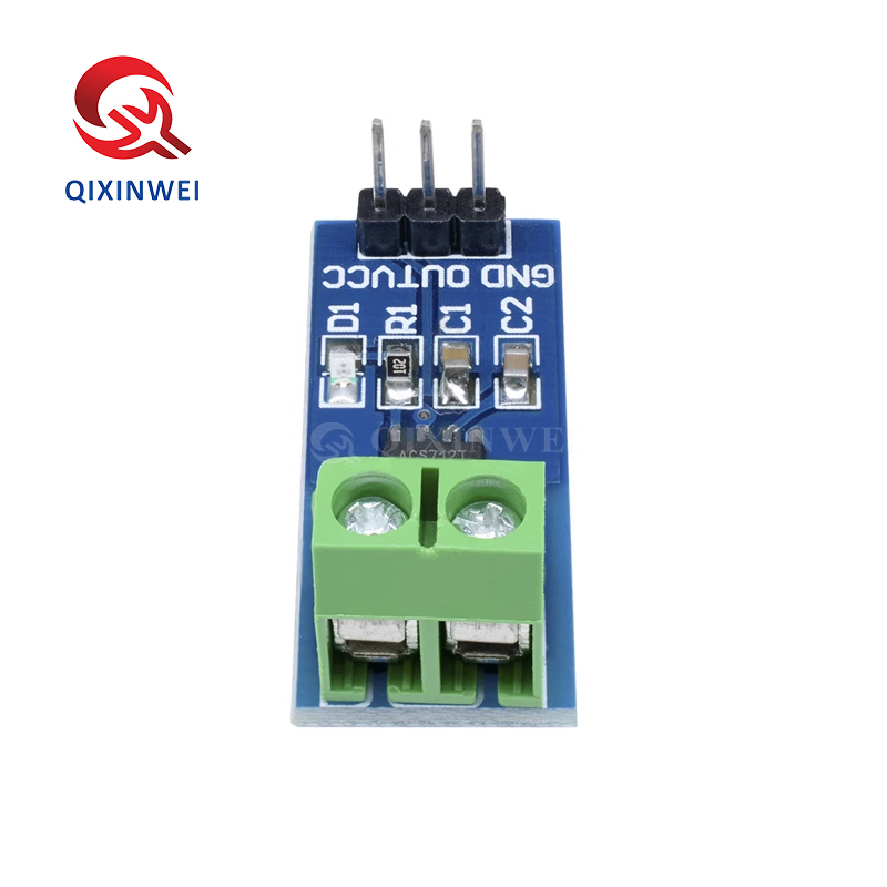 ACS712 Current Sensor Module 5A 20A 30A Hall Effect AC DC Measurement ACS712 Current Sensor Module 5A 20A 30A Hall Effect AC DC Measurement
