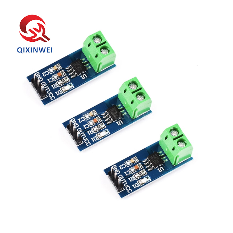 ACS712 Current Sensor Module 5A 20A 30A Hall Effect AC DC Measurement ACS712 Current Sensor Module 5A 20A 30A Hall Effect AC DC Measurement