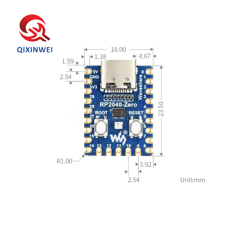 RP2040-Zero Mini Development Board Dual Core PICO MCU Raspberry Pi RP2040-Zero Mini Development Board Dual Core PICO MCU Raspberry Pi