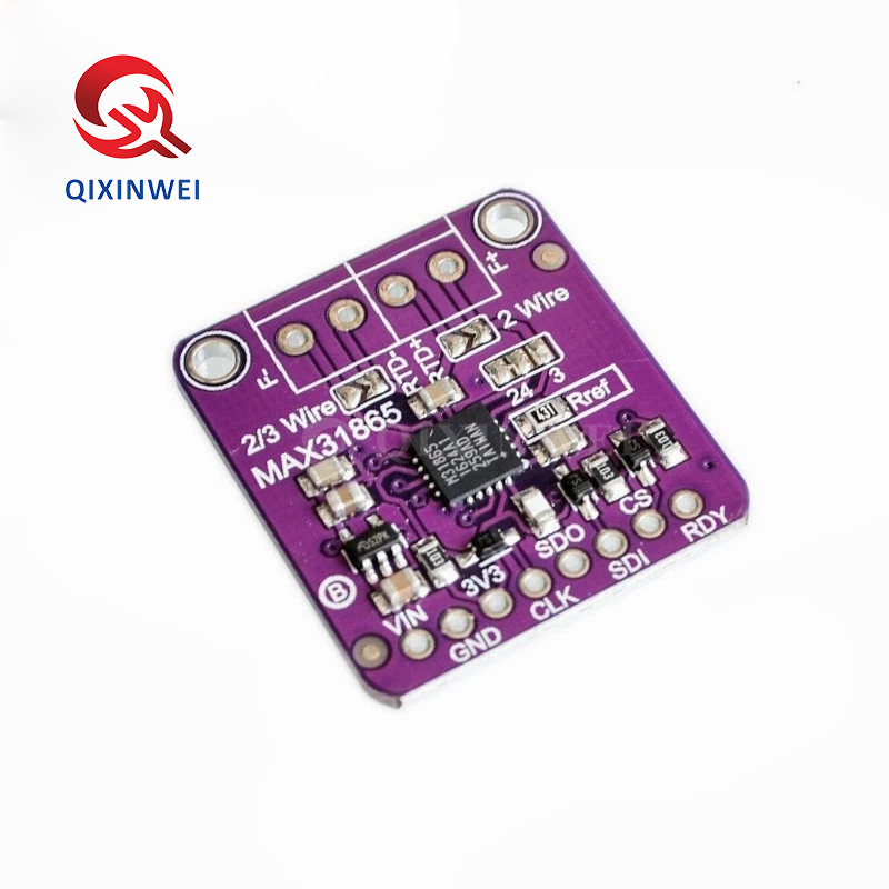 MAX31865 PT100 PT1000 RTD Temperature Sensor Module High Accuracy Detector MAX31865 PT100 PT1000 RTD Temperature Sensor Module High Accuracy Detector