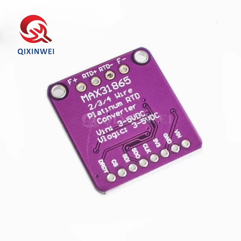 MAX31865 PT100 PT1000 RTD Temperature Sensor Module High Accuracy Detector MAX31865 PT100 PT1000 RTD Temperature Sensor Module High Accuracy Detector