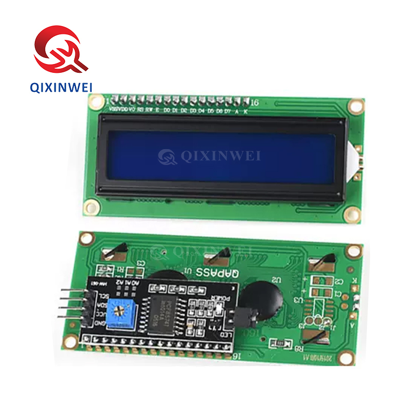 LCD1602 I2C Module 16x2 LCD Display Blue Yellow Screen PCF8574 for UNO R3 MEGA2560 LCD1602 I2C Module 16x2 LCD Display Blue Yellow Screen PCF8574 for UNO R3 MEGA2560