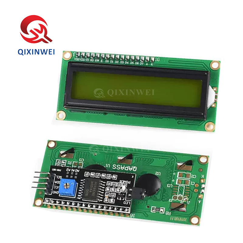LCD1602 I2C Module 16x2 LCD Display Blue Yellow Screen PCF8574 for UNO R3 MEGA2560 LCD1602 I2C Module 16x2 LCD Display Blue Yellow Screen PCF8574 for UNO R3 MEGA2560