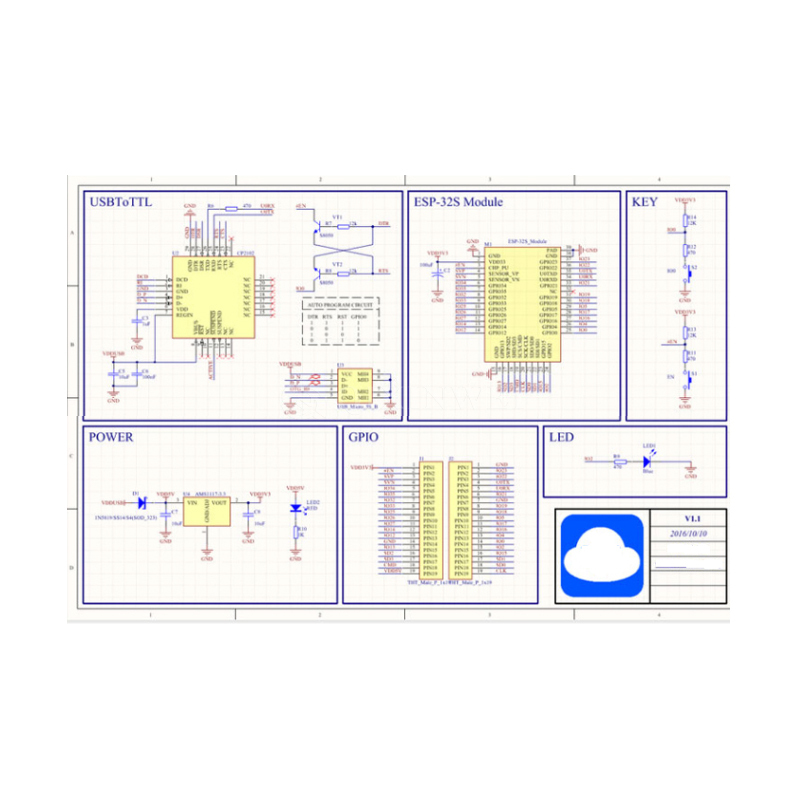 ESP32 Development Board Dual Core WiFi Bluetooth Ultra Low Power ESP-32S ESP-32E ESP32 Development Board Dual Core WiFi Bluetooth Ultra Low Power ESP-32S ESP-32E