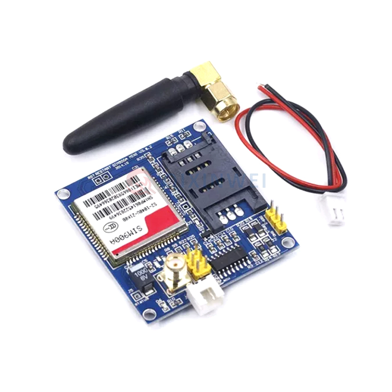 SIM900A GSM/GPRS Wireless Data Transmission Module Dual-Band SMS Voice MMS Development Board Compatible with 3.3V/5V MCU SIM900A GSM/GPRS Module SMS Voice Dev Board 3.3V/5V IoT Wireless Data