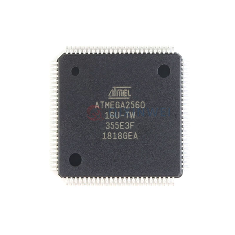 Microchip ATMEGA2560-16AU 8-Bit AVR Microcontroller MCU 16MHz 256KB Flash TQFP-100 Package Microchip ATMEGA2560-16AU 8-Bit AVR MCU 16MHz TQFP-100