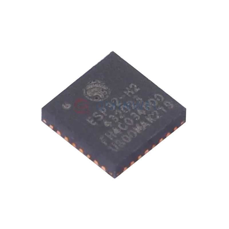Espressif ESP32-H2FH4 RISC-V Bluetooth LE 5.3 + IEEE 802.15.4 SoC Chip 96MHz 4MB Flash QFN-32 Espressif ESP32-H2FH4 RISC-V BLE 5.3 Zigbee SoC QFN-32