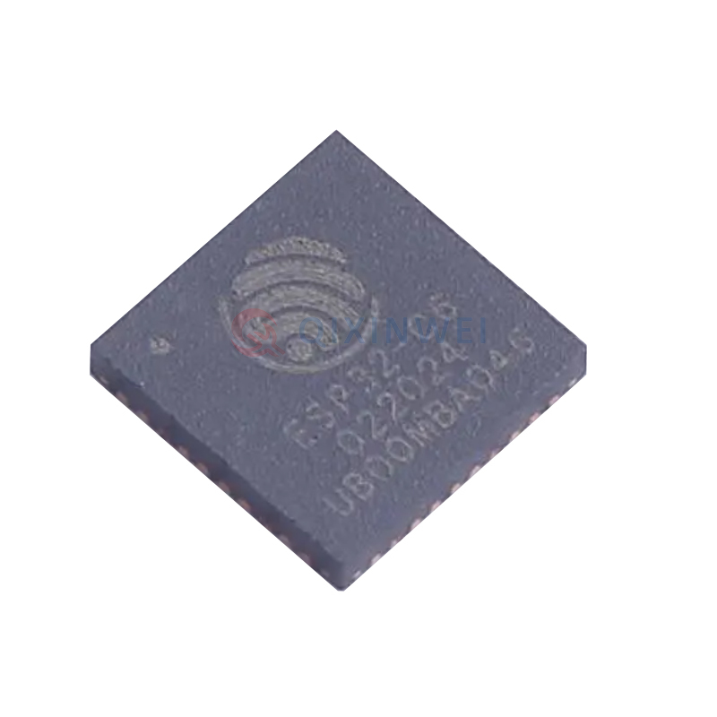 Espressif ESP32-C6 Wi-Fi 6 + Bluetooth 5 + IEEE 802.15.4 SoC Chip RISC-V 160MHz 512KB SRAM QFN-40 Espressif ESP32-C6 Wi-Fi 6 BLE 5 Zigbee SoC RISC-V 160MHz QFN-40