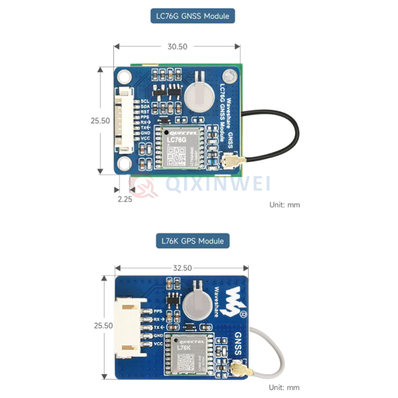 L76K/LC76G GNSS Positioning Module GPS/BeiDou/GLONASS/Galileo/QZSS Multi-GNSS UART/I2C Interface L76K/LC76G GNSS Module GPS/BeiDou/GLONASS Multi-GNSS