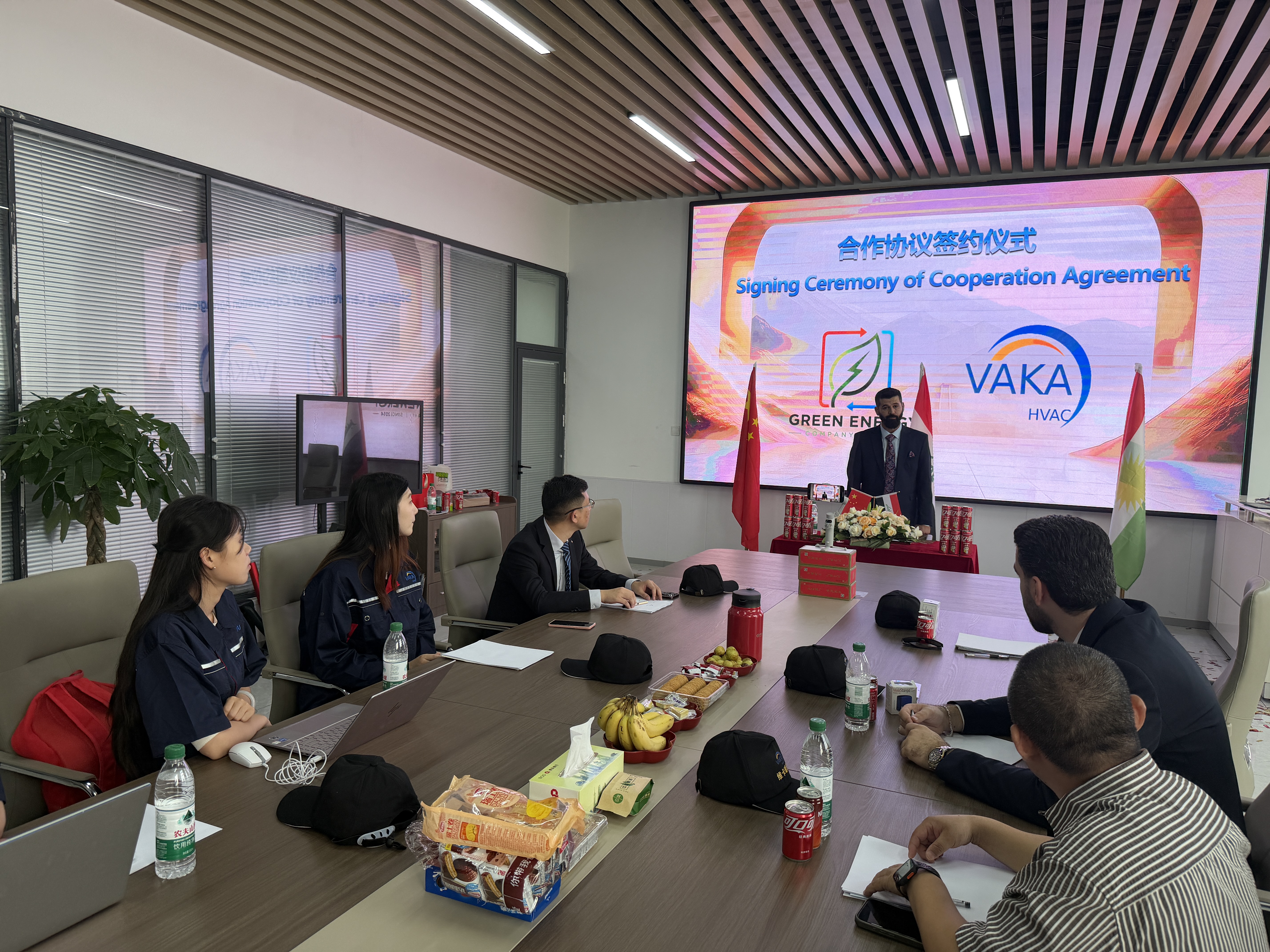 VAKA Partners with Green Energy for Iraq Distribution Expansion