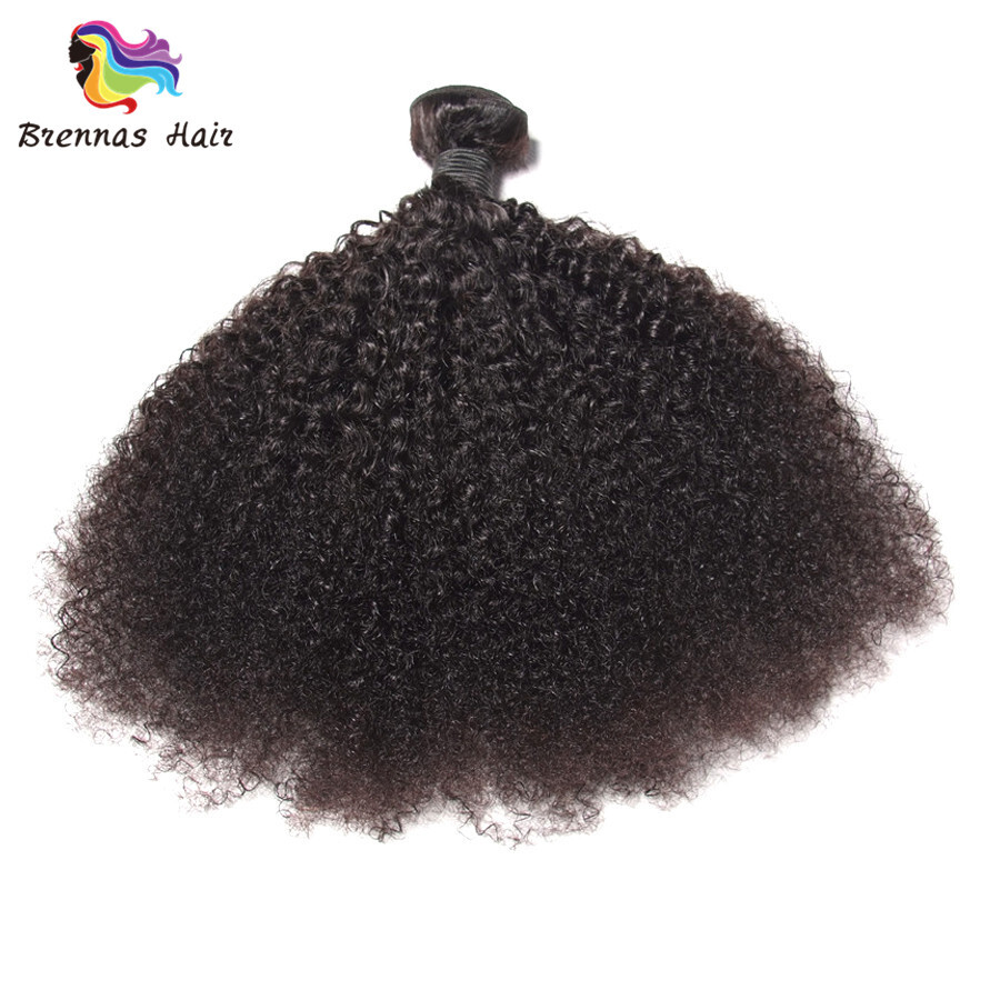 Brazilian Afro Kinky Curly Hair Bundles 3pcs 8-26inch Natural black ...