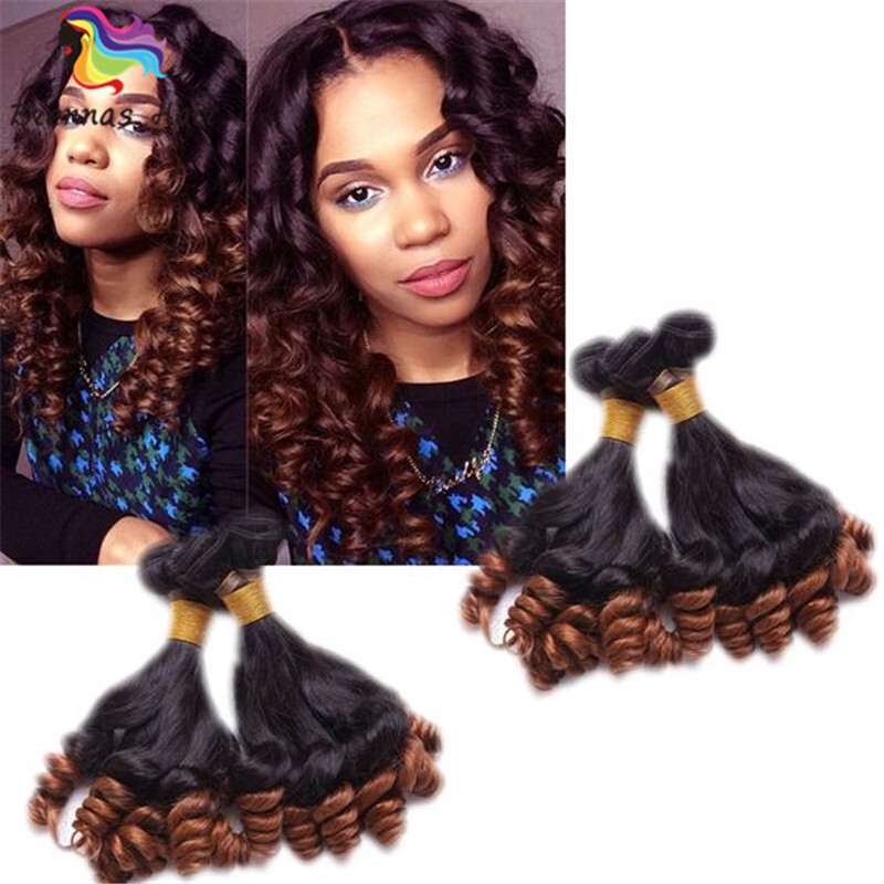 Fummi Hair Weaves 8 26inch Curly Human Hair Bundles For Black