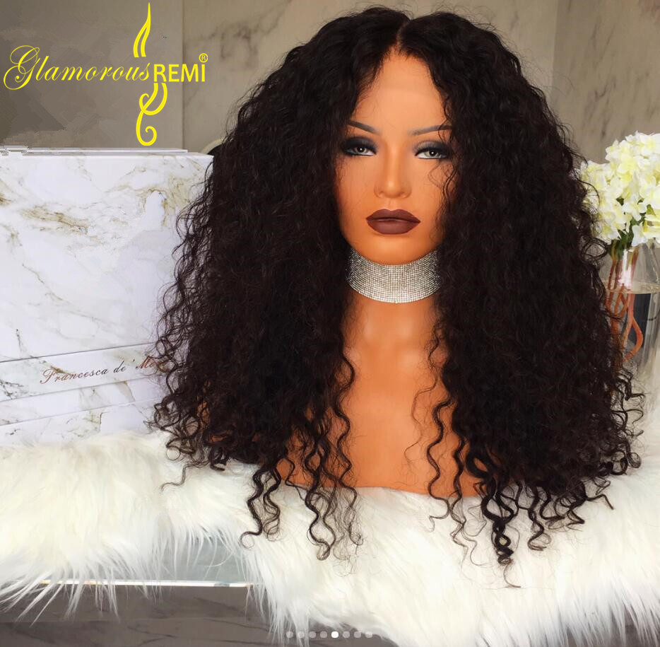 natural curly human hair wigs