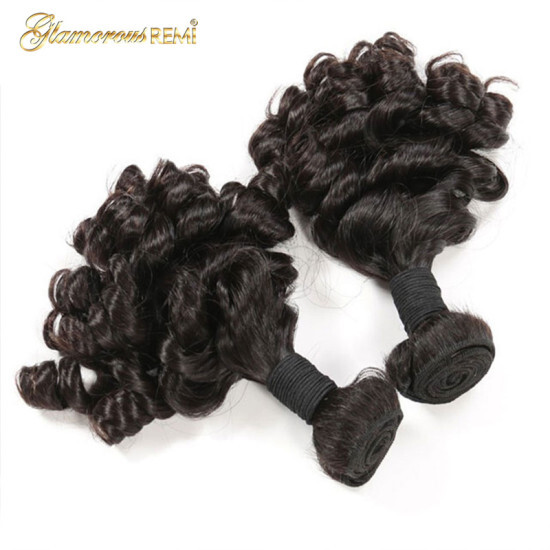 Glamorous Remi Hair 8a Kinky Straight Hair 3 Bundles With Closure