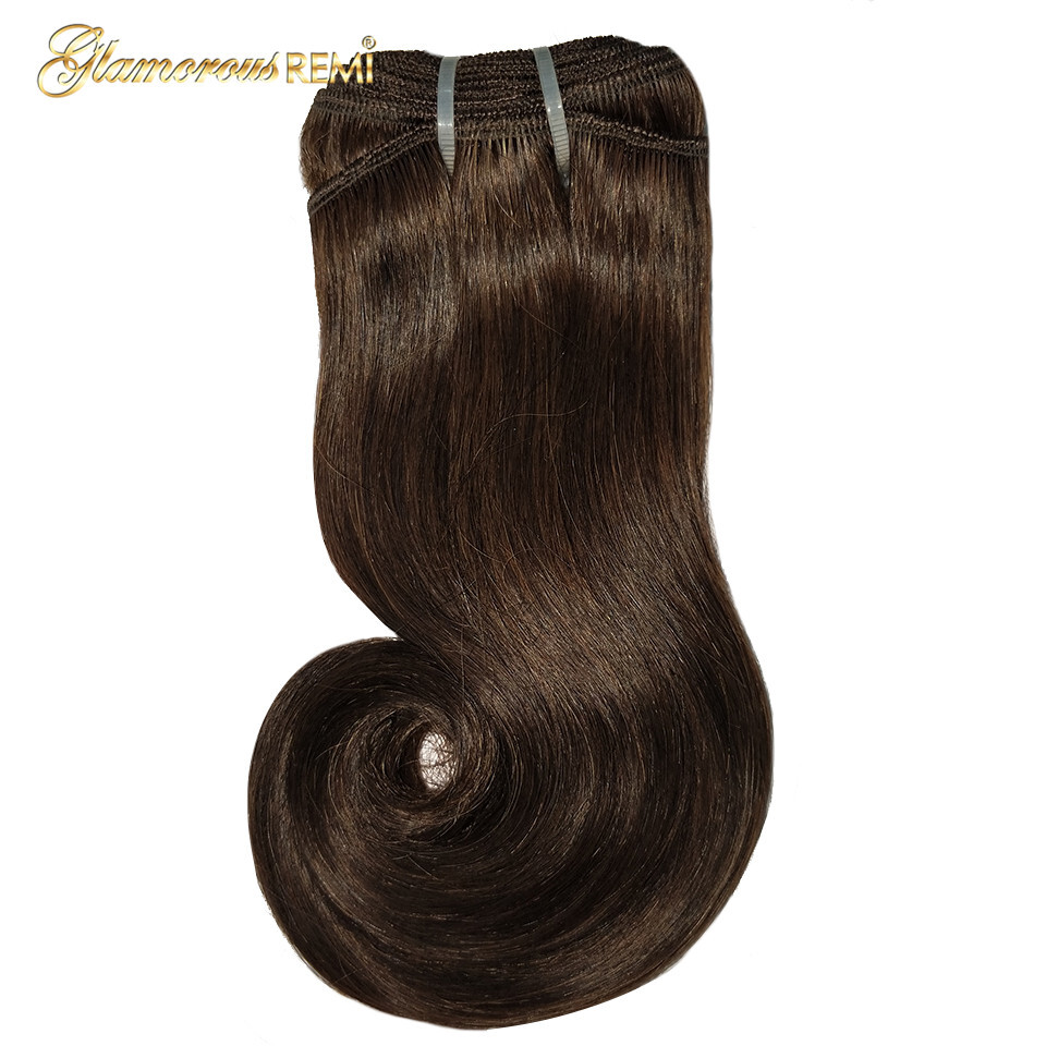 New Funmi Hair Double Drawn Virgin Human Hair 1 Bundle Weave 100