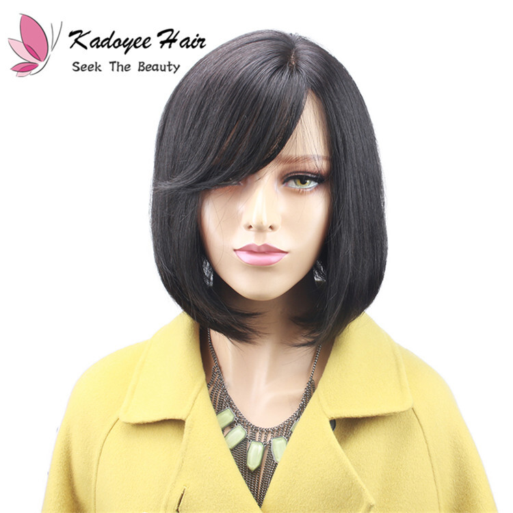 buy short human hair wigs