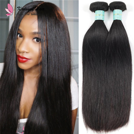 Virgin Human Hair Weave Malaysian Silky Straight Remy Hair