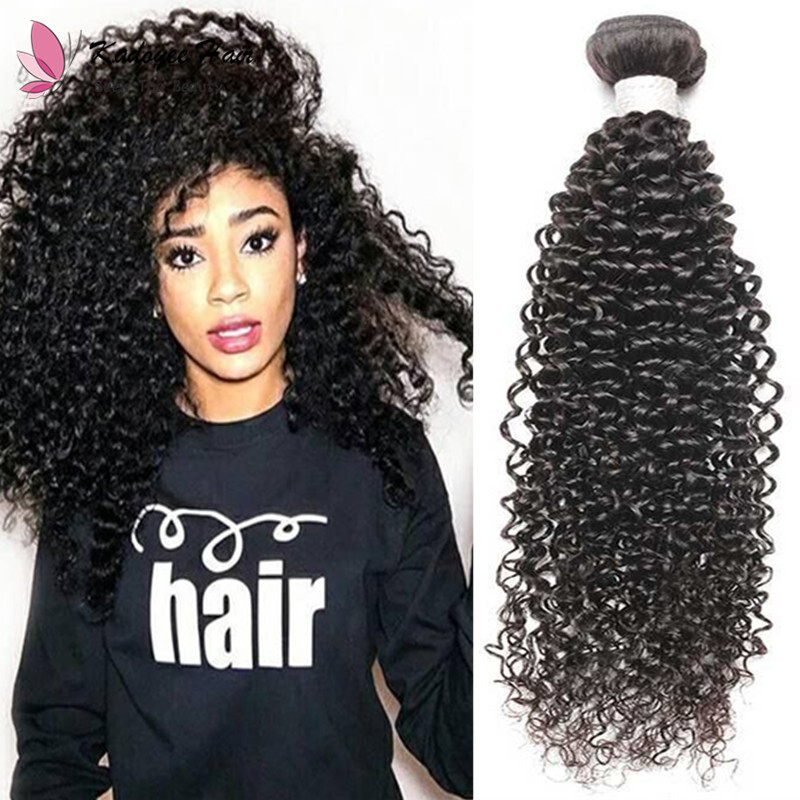 Malaysian hair bundles Kinky Curly 100% Human Hair ...