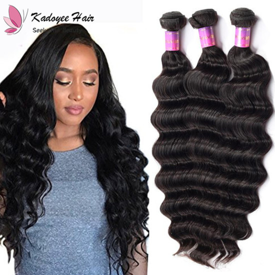 Malaysian Loose Wave Bundles Natural Black Hair Weaving 100 Human
