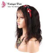 High Quality Virgin Human Hair Short Bob Body Wave Hairstyle Lace