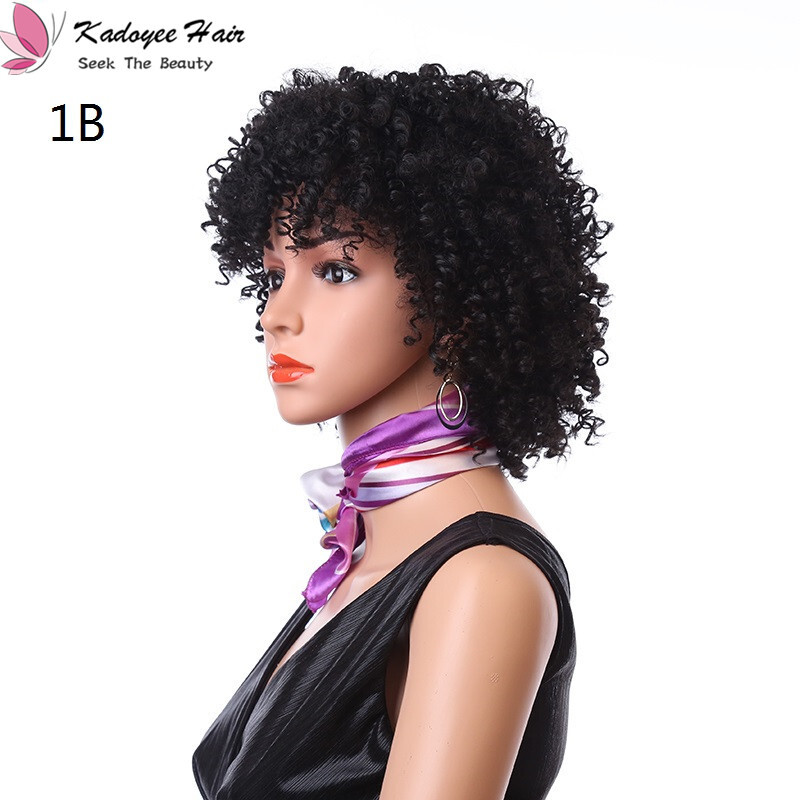 afro curly synthetic wig