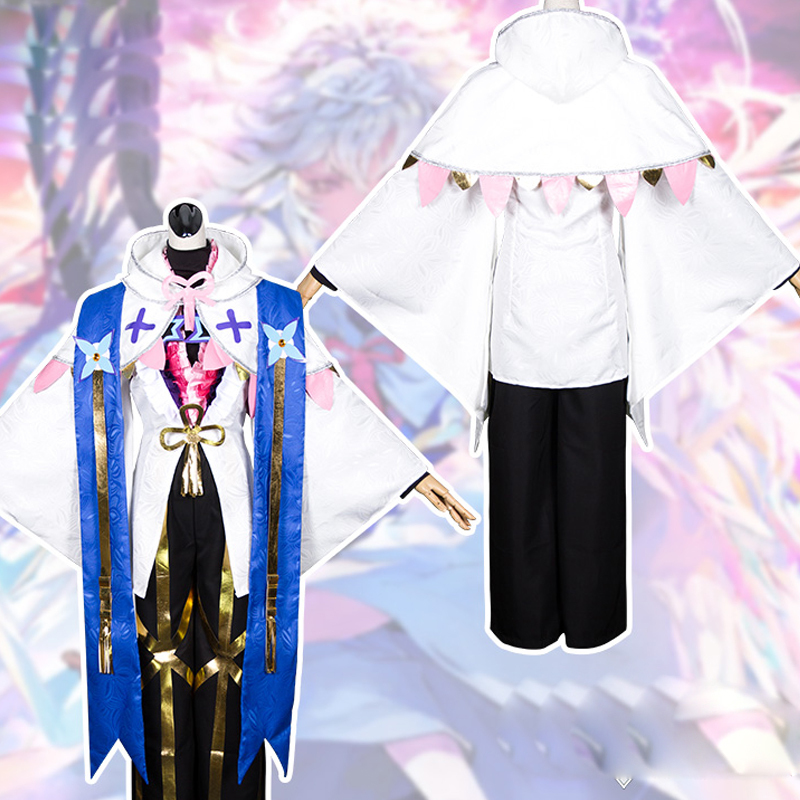 FGO Fate Grand Order Caster Merlin Cosplay Costume
