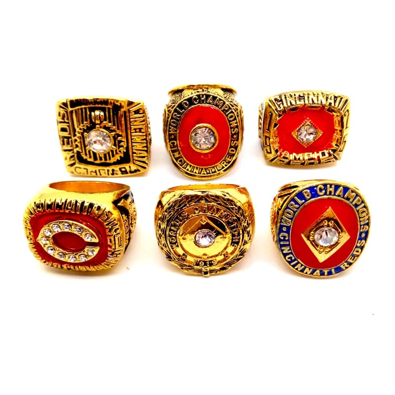 1975-1976-1919-1940-1990-1919 Cincinnati Reds World Series MLB World ...