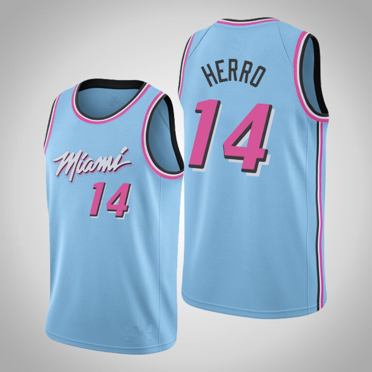 2020 NBA Jersey Heat # 14 Tyler Herro # 25 # 22 # 3 City Edition ...