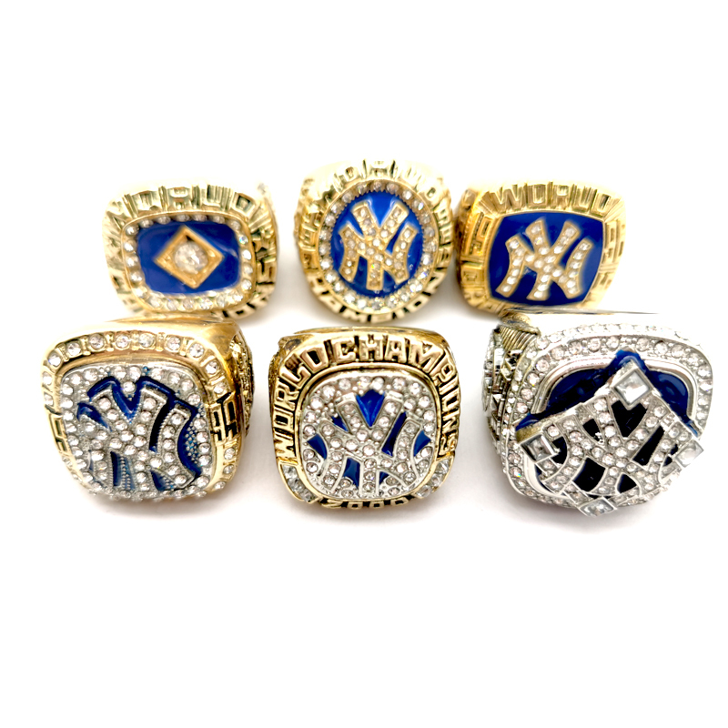 1978-1996-1998-1999-2000-2009 NY Yankees Championship Ring-