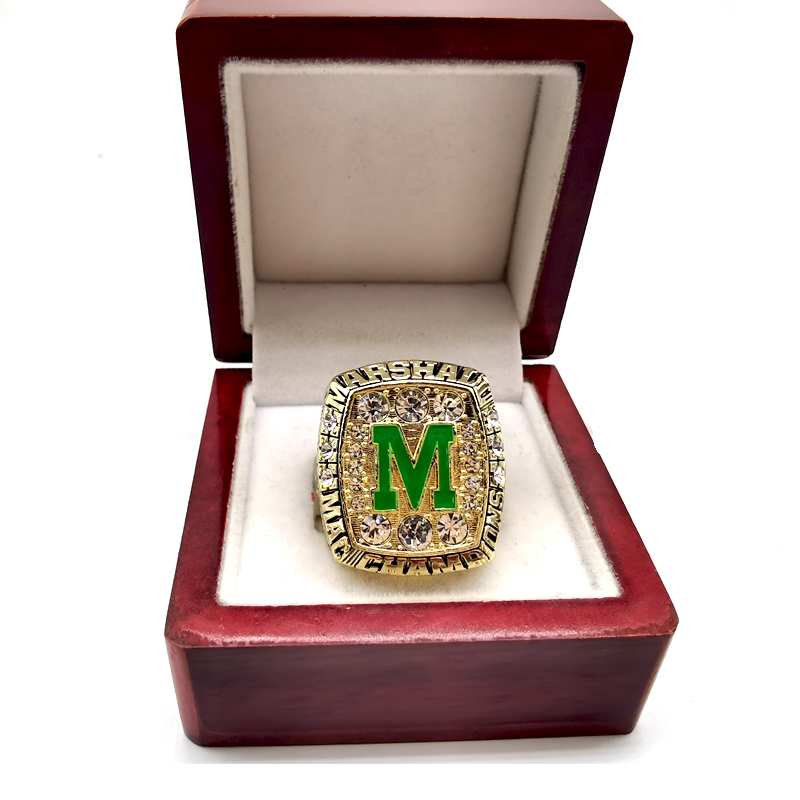 1997 Marshall Thundering Herd MAC Champs “RANDY MOSS" "88" replica ring
